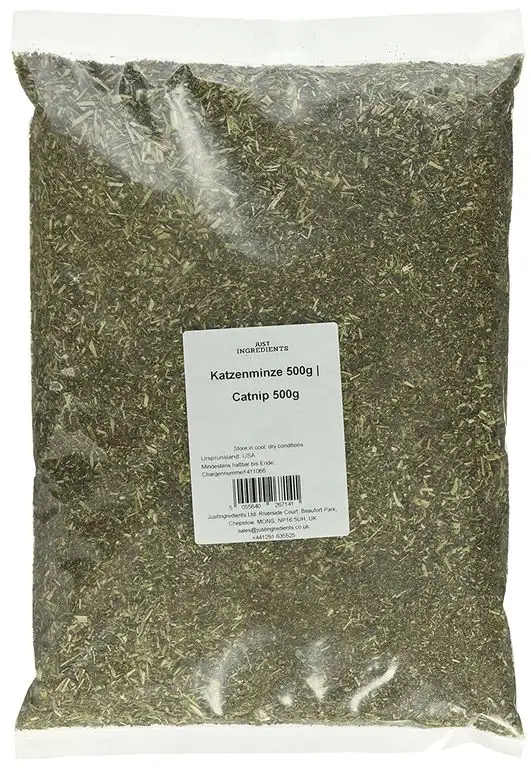 JustIngredients Katzenminze, Catnip, 1er Pack (1 x 500 g)