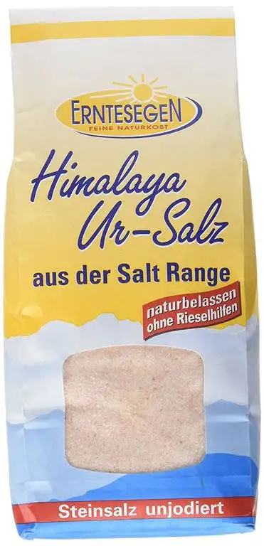Erntesegen Ur-Salz aus der Salt Range Pakistan, 1000 g