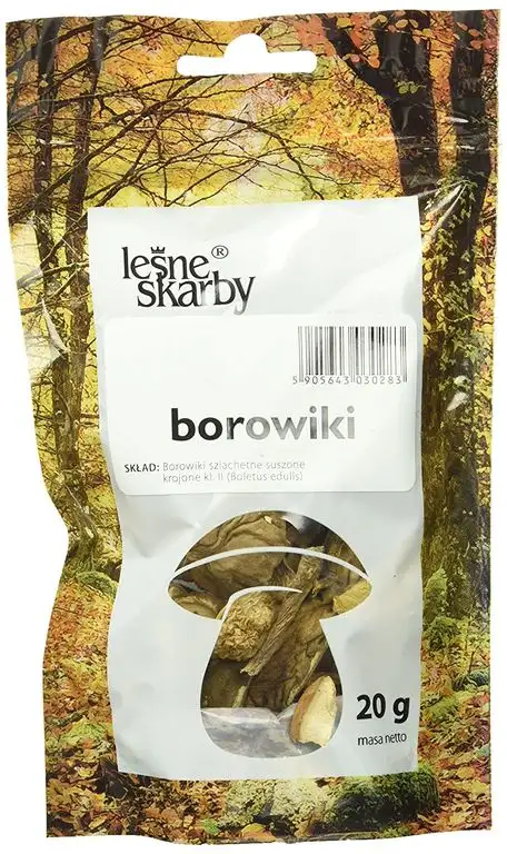 Lesne skarby getrocknete Steinpilze, 5er Pack (5 x 20 g)