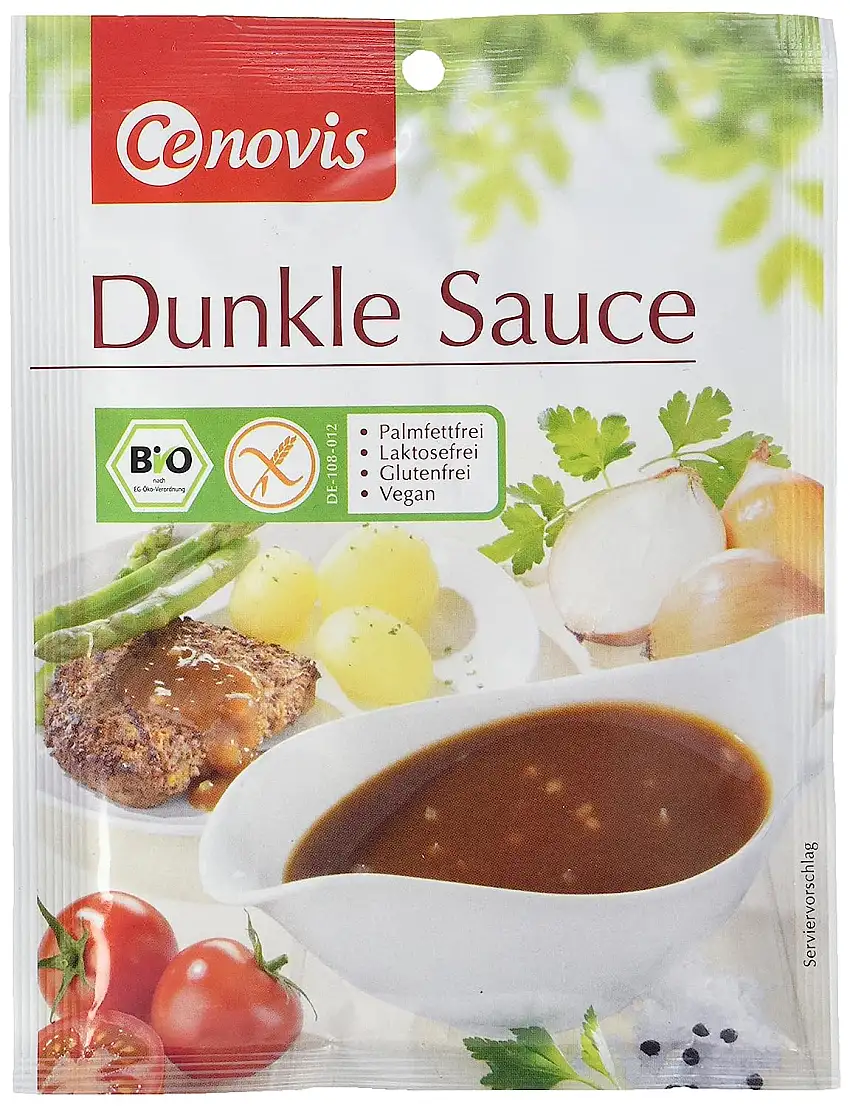 Cenovis Bio Dunkle Sauce, laktosefrei, glutenfrei und vegan, 20 g
