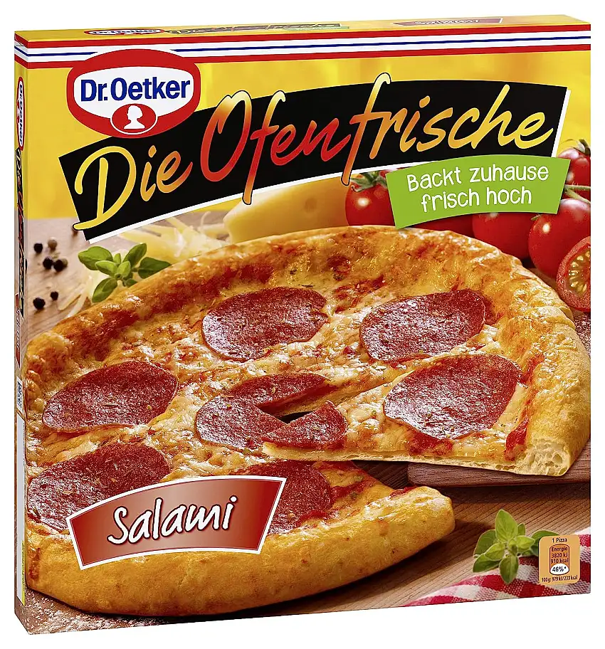 Die Ofenfrische Salami, 390 g (Tiefgefroren)