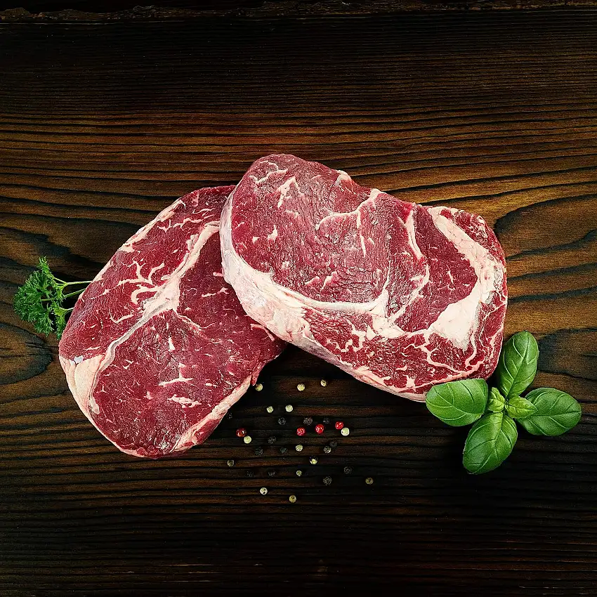 WURSTBARON® - Grill Paket DELUXE für 2 Personen - Ribeye Steak - über 700 g