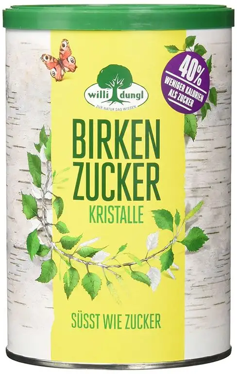 Willi Dungl Birkenzucker, 2er Pack (2 x 400 g)