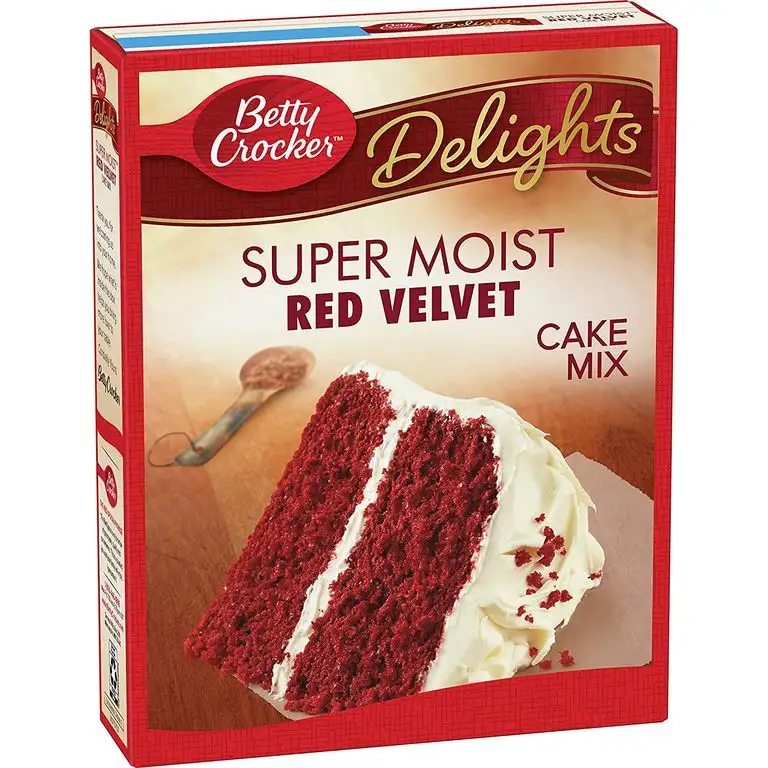 Betty Crocker Red Velvet Cake Mix 432g (Betty Crocker Rote Samtkuchenmischung)