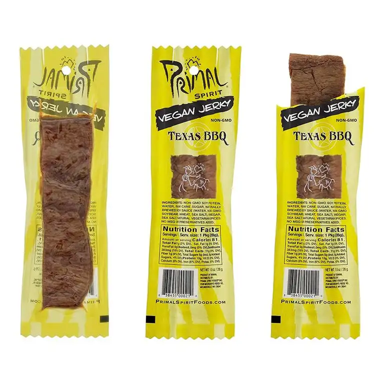 Urgeist Vegan Gf Stoßartiges Streifen Texas Bbq 28g Packung Von 6