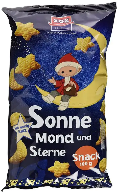 XOX Sandmännchen Sonne, Mond & Sterne 100g, 12er Pack (12 x 100 g)