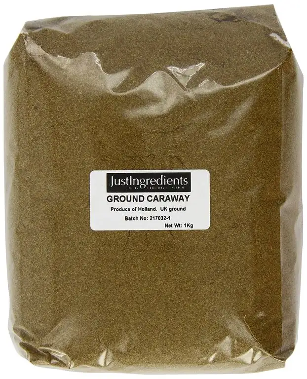 JustIngredients Essential Echter Kümmel gemahlen, Caraway Ground, 2er Pack (2 x 1 kg)