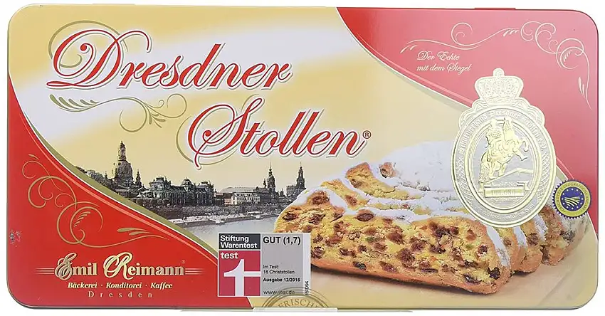Emil Reimann Original Dresdner Stollen Dose 750g