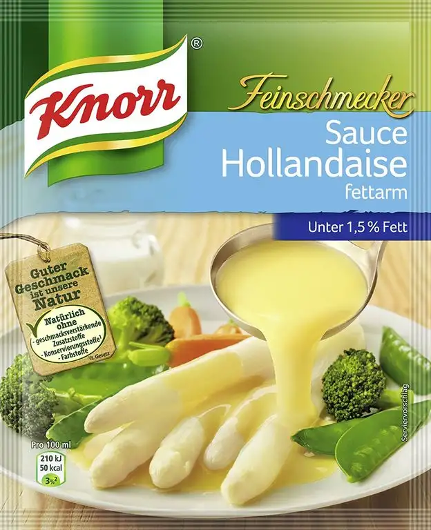 Knorr Feinschmecker Hollandaise fettarm Soße 250 ml