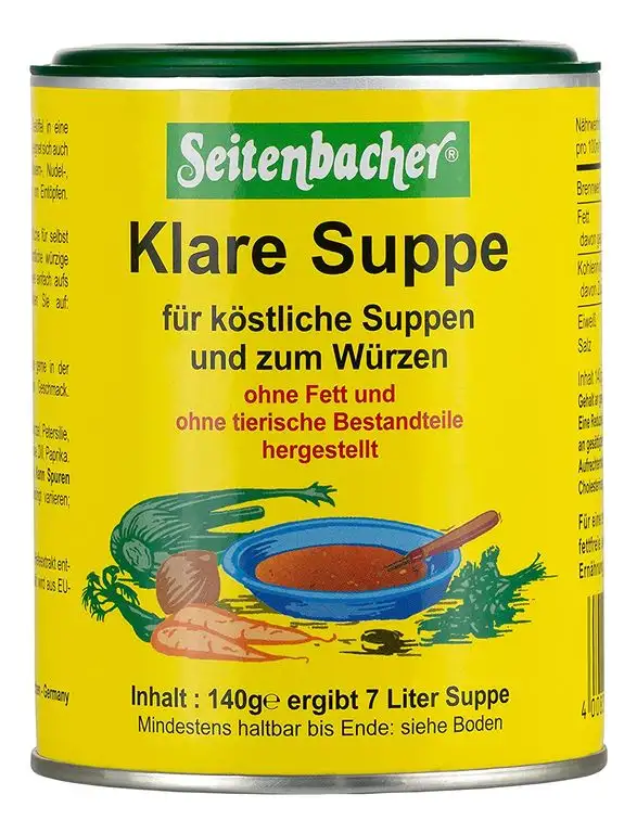 Seitenbacher Klare Suppe, 140 g Packung