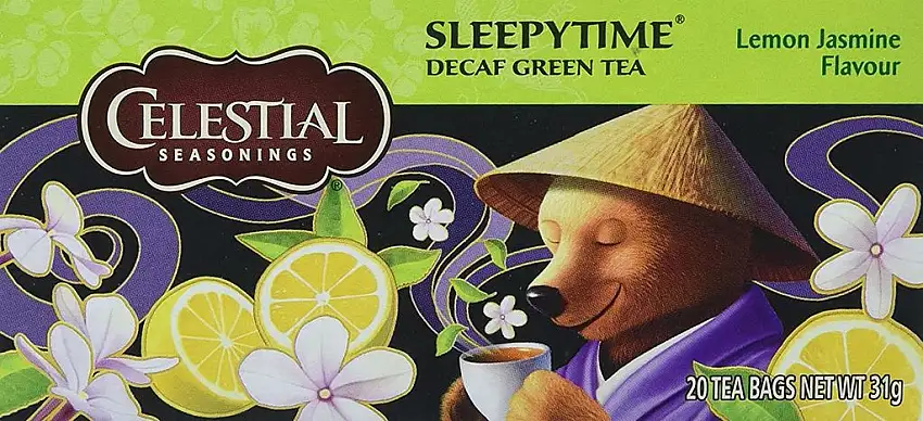Celestial Seasonings Sleepytime Decaf Lemon Jasmine, 6er Pack (6 x 31 g)