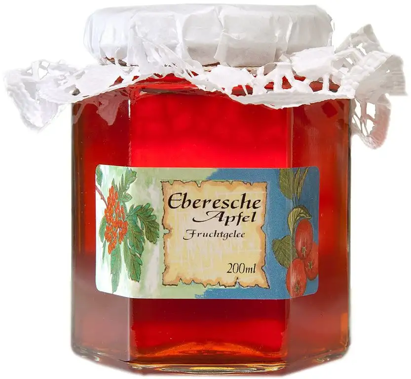 Eberesche-Apfel Fruchtaufstrich aus dem Allgäu | 210g Gourmet Konfitüre Feinkost