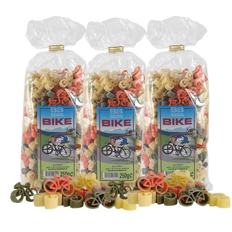3er Set Fahrrad-Nudeln "Pasta Bike"