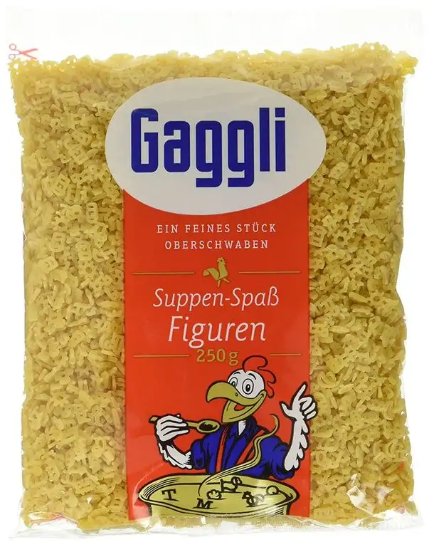 Gaggli Frischeier-Nudeln Figuren, 250 g