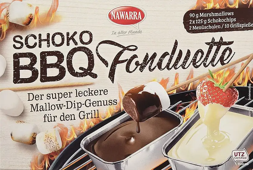 Nawarra Schoko BBQ Fonduette, 340 g