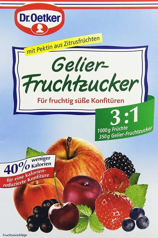 Dr. Oetker Gelier Fruchtzucker, 350 g