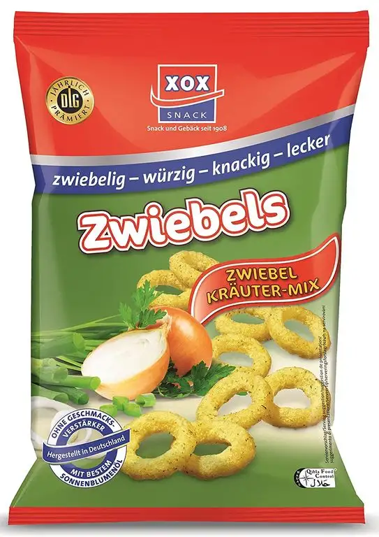 XOX Zwiebelringe, 7er Pack (7 x 100 g)