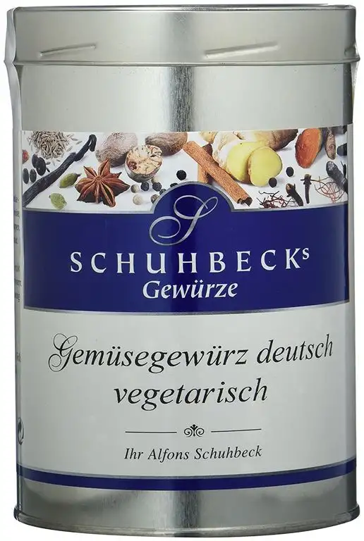 Schuhbeck Deutsches Gemüsegewürz, 1er Pack (1 x 550 g)