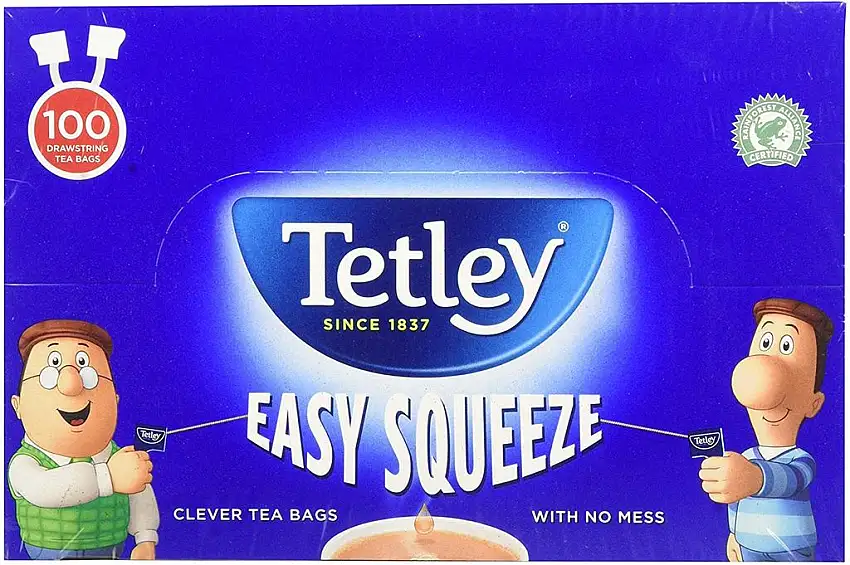 TETLEY DRAWSTRING TEA BAGS PK100 1050A