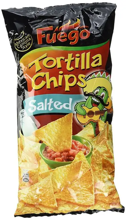 Fuego Tortilla Chips Salted, 2er Pack (2 x 450 g)