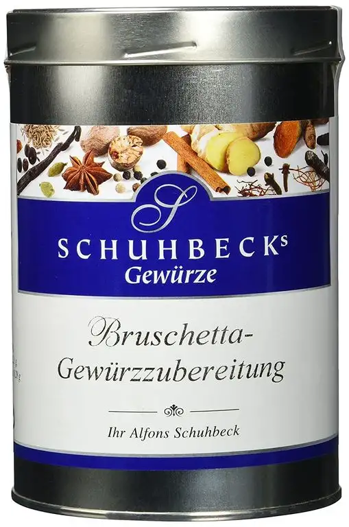Schuhbeck Bruschetta Wuerzmischung, 1er Pack (1 x 450 g)