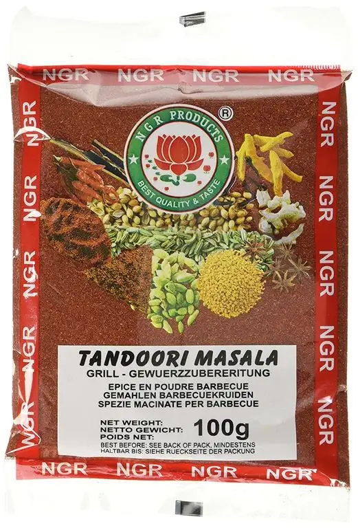 Ngr Tandoori Masala, Gewürzmischung, 100g, 3er Pack (3 x 100 g Packung)