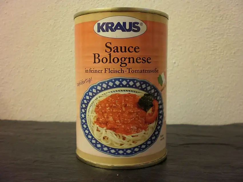Sauce Bolognese vom Metzger keine Industrieware Konserven 400 ml