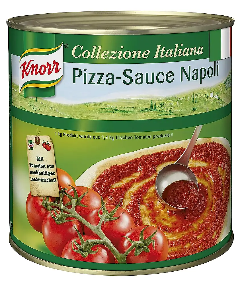 Knorr Collezione Italiana italienische Pizza sauce Napoli, 1er Pack (1 x 2,6 kg)
