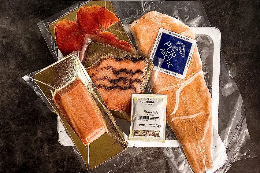 Lachs Querbeet