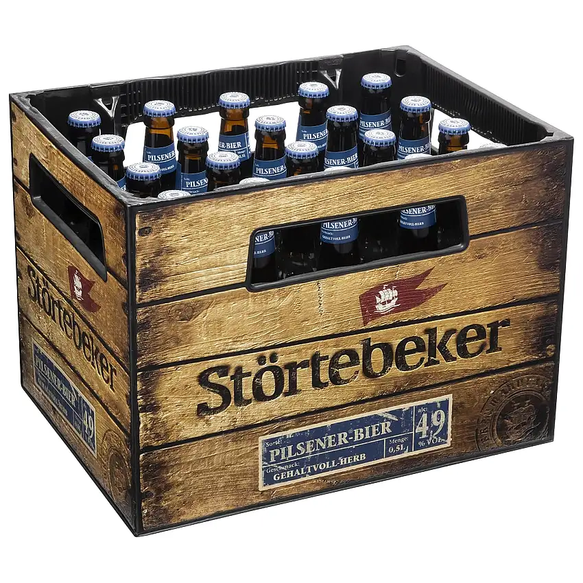 Störtebeker Pilsener norddeutsch herb MEHRWEG (20 x 0,5 l)