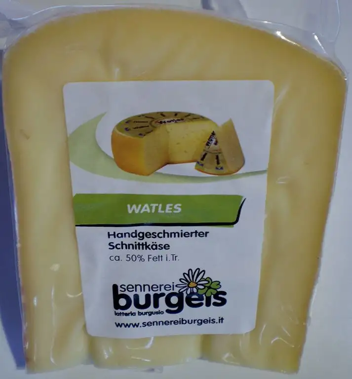 Südtiroler Käse Watles 300 gr. aus Burgeis von der Sennerei keine Industrieware