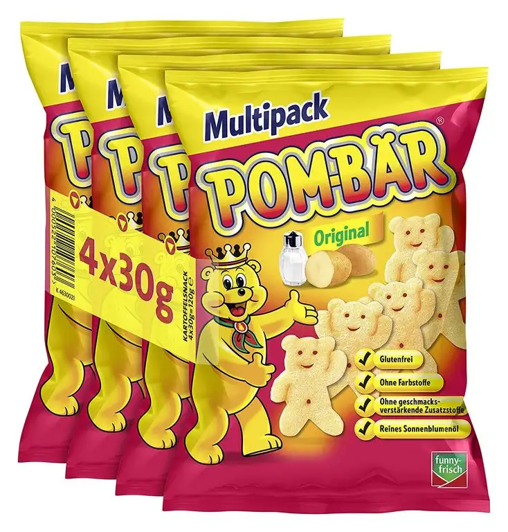 POM-BÄR Original Multipack, 10er Pack (10 x 4 x 30 g)