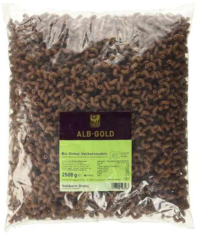Alb-Gold Dinkel-Vollkorn-Drelli, 1er Pack (1 x 2.5 kg Packung) - Bio