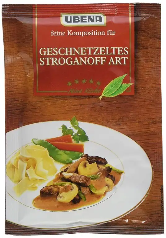 Ubena Geschnetzeltes "Stroganoff", 4er Pack (4 x 40 g)