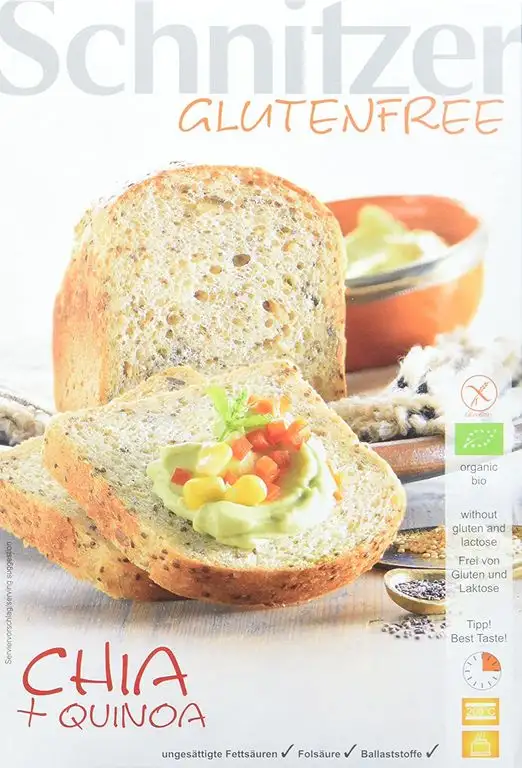 Schnitzer glutenfree Bio Chia+Quinoa, 4er Pack (4 x 500 g)