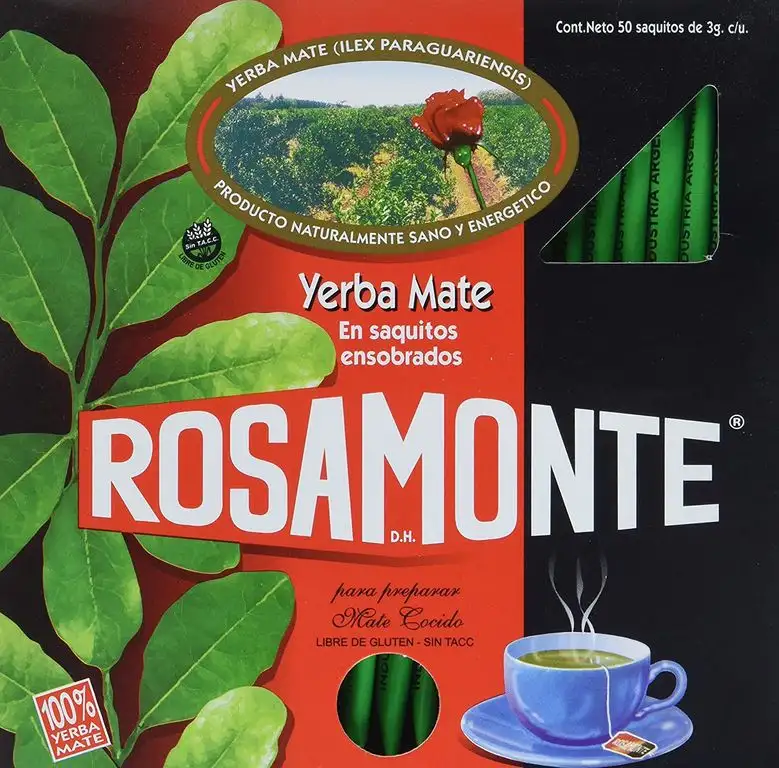Rosamonte Mate Tee Teebeutel, 1er Pack (1 x 150 g)