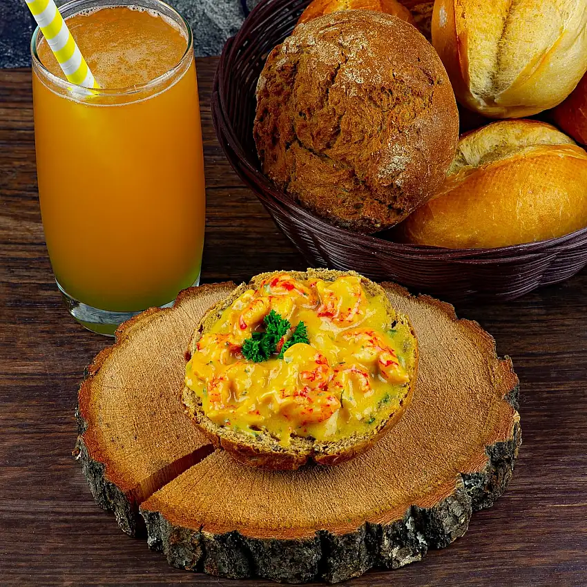 Food-United Louisiana Flusskrebsschwänze in Honig-Senf-Sauce 6x1500g | Flusskrebsfleisch mariniert | Fischfeinkost | einzigartige Rezeptur | als Antipasti Vorspeise Grill-Beilage o. Frühstück (6)
