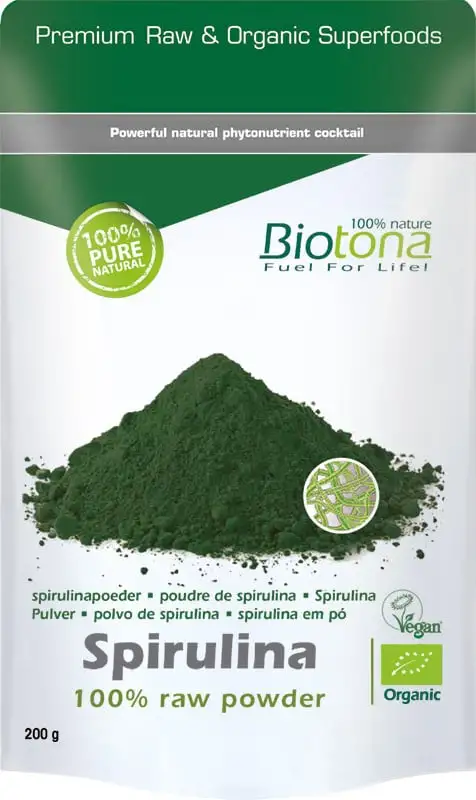 Biotona Spirulina raw powder bio