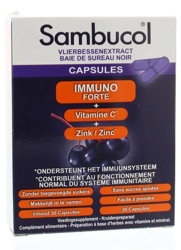 Sambucol Immunforte (30 Caps)