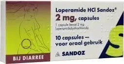 Sandoz Loperamid 2 mg (10 Caps)