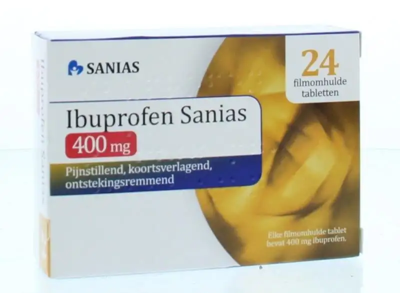 Sanias Ibuprofen 400 mg 24 Tab 24 Tab
