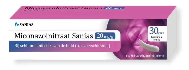 Sanias Miconazolnitrat 20 mg Creme (30 gr)