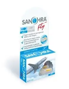 Sanohra Ohrstöpsel Flugzeugfliege normaler Erwachsener (1 Paar)
