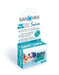 Sanohra Ohrstöpsel Wasser schwimmen normal / Erwachsene (1 Paar)