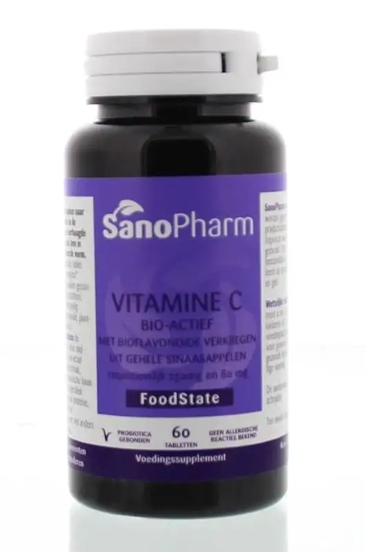 Sanopharm Vitamin C 250 mg & Bioflavonoide 80 mg (60 Tab)