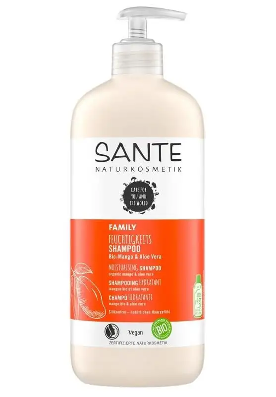 Sante Familien-Feuchtigkeitsshampoo Mango & Aloe Vera (500 Ml)