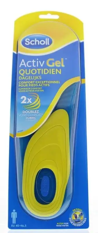 Scholl Activgel daily man (2 Stück)