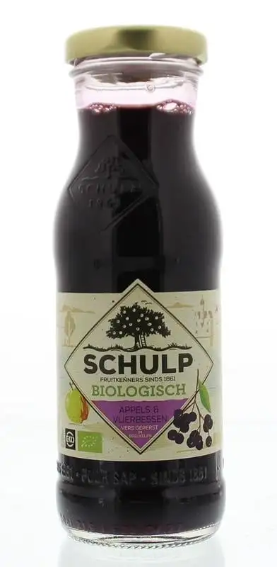 Schulp Apfel-Holunder-Saft Bio (200 Ml)