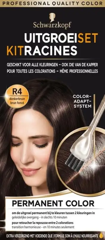 Schwarzkopf Vitalwachstumsset dunkelbraun (11 Ml)