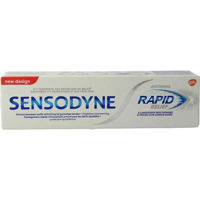 Sensodyne Zahnpasta schnelle Reliefaufhellung 75 Ml